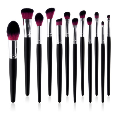 

〖Follure〗12Pcs Pro Makeup Brushes Set Foundation Powder Eyeshadow Eyeliner Lip Brush Tool