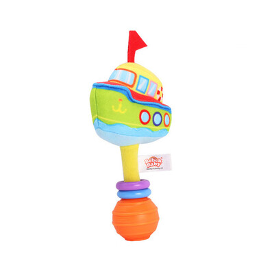 

Tailored Bebek Baby Plush Rattles Handle Pulling Play Toys Baby Bed Stroller Hanging