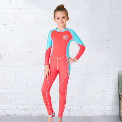 

Saidsome New Kids Wetsuit Snorkeling Jumpsuit Short Sleeve Diving Suit One-piece Swimwear diving suit diving water diving mask