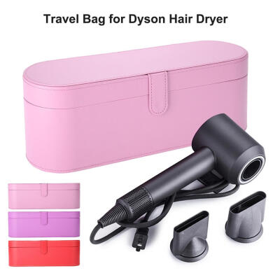 

Greensen Hair Dryer Storage BoxHair Dryer PU Leather Storage Box for Dyson Supersoni Travel Carry Case Gift Box