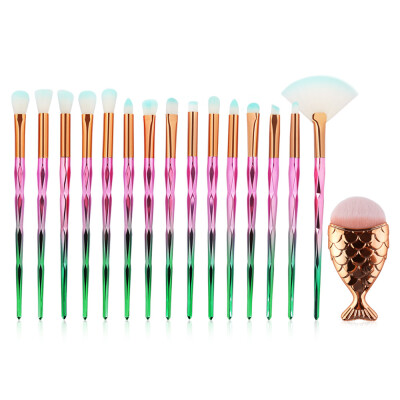 

〖Follure〗21PCS Make Up Foundation Eyebrow Eyeliner Blush Cosmetic Concealer Brushes