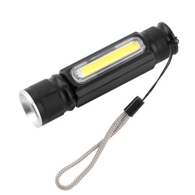 

USB Handy Powerful COB LED Zoomable Flashlight Rechargeable Torch USB Magnet Flash Light Pocket Camping Lamp