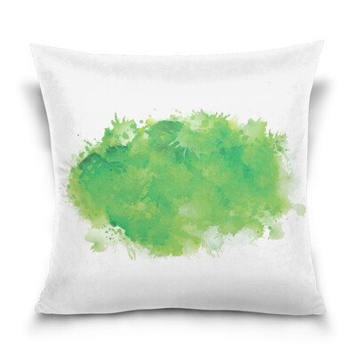 

ALAZA Throw Pillow Case Decorative Pillow Covers 16 X 16 inch Green Shadow Pattern Pillowcase