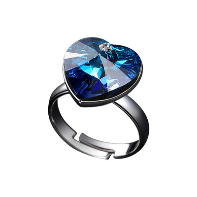 

European&American court style exaggerated decorative ring female European&American retro love heart-shaped index finger ri