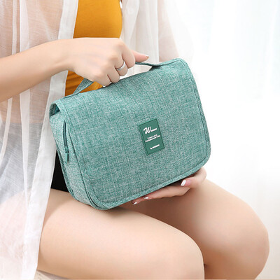 

Toponeto Travel Makeup Cosmetic Bag Toiletry Wash Case Organizer Storage Hanging Pouch