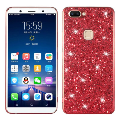 

MOONCASE Vivo X20 Glitter TPU-Red