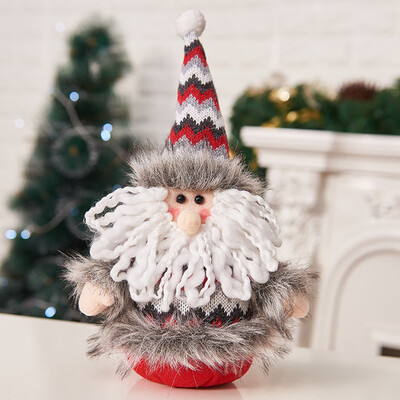 

〖Follure〗Handmade Santa Cloth Doll Birthday Present For Home Christmas Holiday Decoration