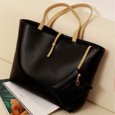 

Womens Shoulder bag Fashion Pu Leather Tote Messenger bag purses&handbags