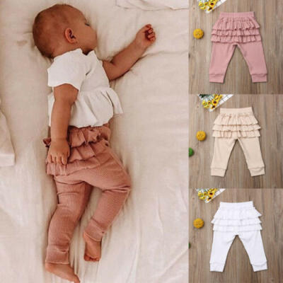 

Kids Baby Boys Girls Harem Pants Cotton Trousers Toddler PP Leggings Sweatpants