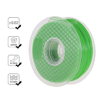 

175mm PETG Filament Light Penetration 3D Printer Filament 1kg22lbs Spool Dimensional Accuracy - 002 mm for 3D Advertising Wo