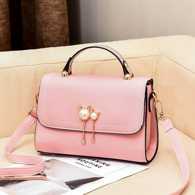 

Ladies bag 2019 spring new womens bag small square bag Korean fashion shoulder bag Messenger bag wholesale