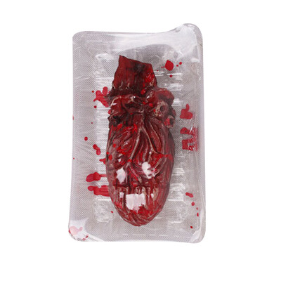 

Tailored Halloween Fake Heart Brain Organ Haunted House Blood Horror Props Trick
