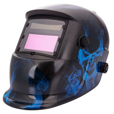 

Solar Powered Welding Helmet Auto Color Changing Single-panel Shield Safety