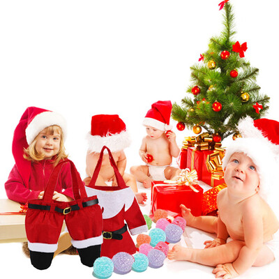 

Tailored 2Pcs Santa Elf Clothes Pants Christmas Candy Bags Xmas Design Gift Bag Reusable