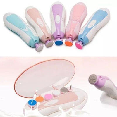 

Electric Baby Nail File Tools Trimmer For Newborn Toddler Toes Care Fingernails