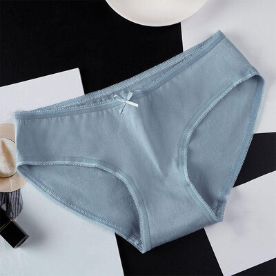 

Sexy Women Cotton Panties Underwear Soft Briefs Underpants Ultra-Thin Breathable Low Rise Triangle Briefs