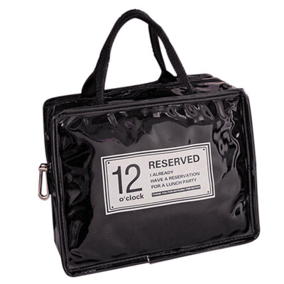 

Portable Letter Thermal Insulated Meal Food Tote Pouch Bento Lunch Picnic Bag