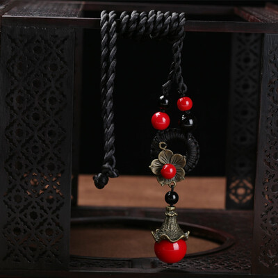 

Retro style ethnic style necklace agate short pendant fashion clavicle chain hundred matching jewelry jewelry