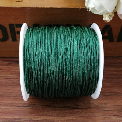 

1Pc 45M Nylon Cord Thread Chinese Knot Macrame Cord Bracelet Braided String Diy 17 Colors