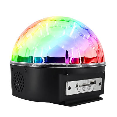 

9 LED Disco Stage DJ Lights Sound Activated Crystal Magic Projector Lamp
