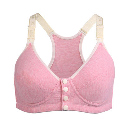 

Nursing Bra Steel Ring Free Cotton Anti Sagging Maternity Bras Underwear