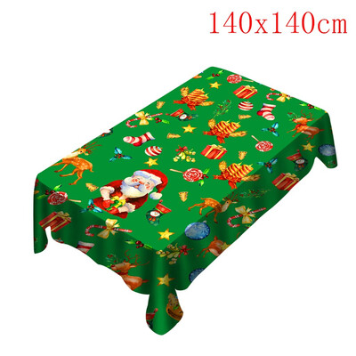 

Tailored Christmas TableclothChair Cover Digital Printing Christmas Table Decoration
