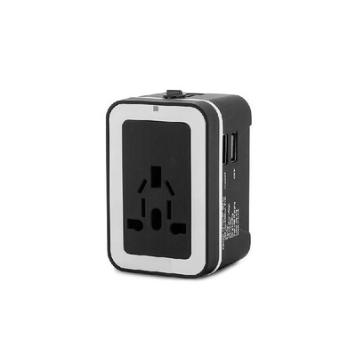

All-In-One Universal World Wide Travelling AC Adapter Plug AUUKUSEU International Power Charger Electric USB Conversion Power