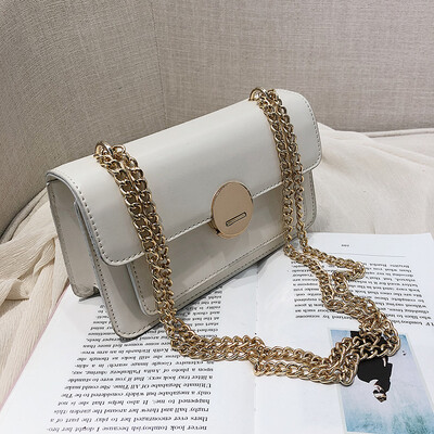 

Advanced sense bag foreign air female bag new 2019 Korean version of the tide simple chain shoulder bag texture diagonal cross small square bag