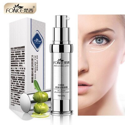 

Korean Skin Care Anti Wrinkle Eye Cream Plant extracts Six Peptides Remover Dark Circle Anti Aging Firming eye patches Mask 20g