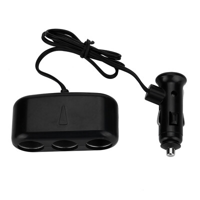 

〖Follure〗Car Cigarette Lighter Charger Universal 1 TO 3 Cigarette Lighter Socket 12-24V