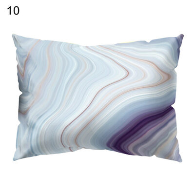 

Irregular Stripe Pillow Case Sofa Waist Throw Cushion Cover Home Office Decor