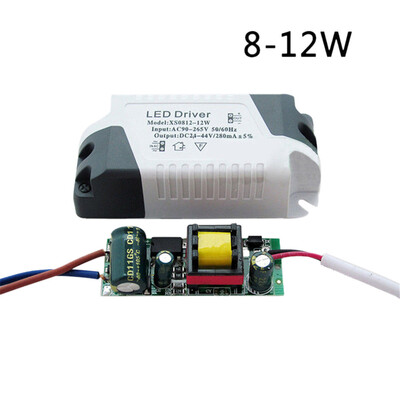 

〖Follure〗2PCS LED Driver 3W-24W Dimmable Ceilling Light Lamp Transformer Power Supply DIY