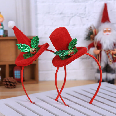 

〖Follure〗Hot Christmas Headband Santa Xmas Party Decor Double Hair Band Clasp Head Hoop