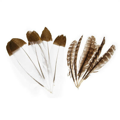

Feathers Hanging Ornaments Kit Weddings Party Home Decoration Pull Flag