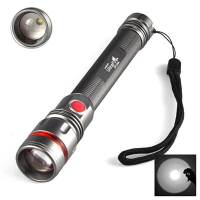 

Ultrafire UF-2AA CREE XPE 250LM 3-SPEED AA LED Focus Flashlight