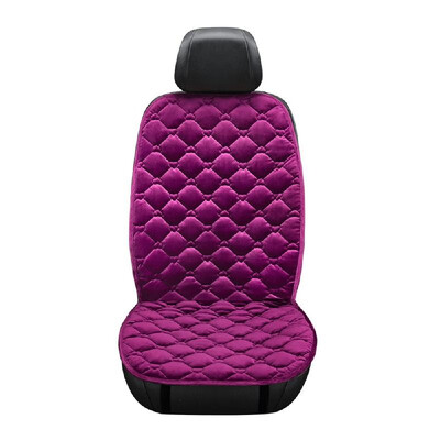 

2in1 12V Car Front Seat Heating Cover Pad with Intelligent Temperature Controller Winter Heater Velvet