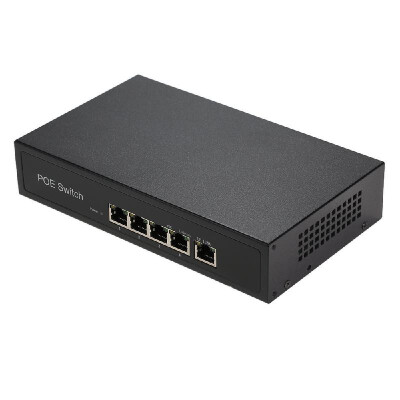 

14 Ports 10100Mbps PoE Switch Injector Power over Ethernet IEEE 8023af for Cameras AP VoIP Built-in Power Supply