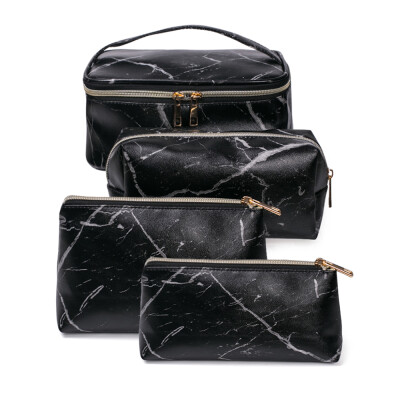 

Marble Makeup Bag Portable Travel Case Waterproof Cosmetic Pouch Large Storage Bag Organizers 3 Packs 4 Packs