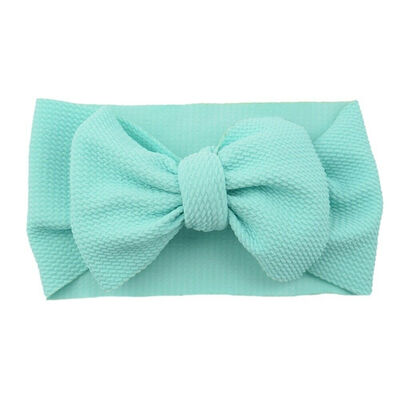 

Baby Toddler Kids Girl Large Bow Headband Hair Band Headwear Head Wrap Cotton