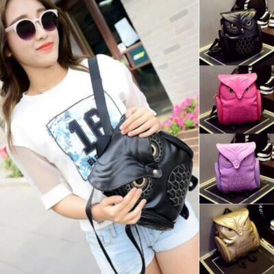 

Women Girls Mini Backpack Faux Leather Rucksack School Bag Travel Handbag Lot US