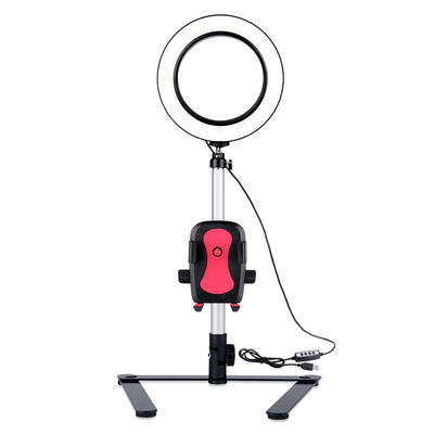 

79 inch Dimmable LED Studio Camera Ring Light Lamp wTripods Stand Holder