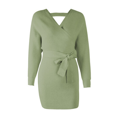 

Winter knitwear bag hip warm sweater top