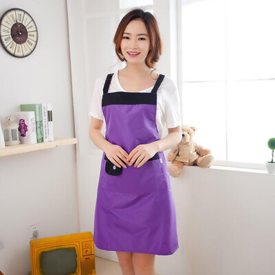 

Toponeto Waterproof&Oil-proof Kitchen Sleeveless Home Apron Waterproof Overalls