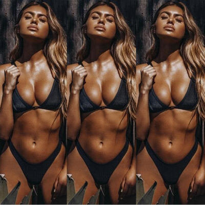 

New Women Bikini Set Swimsuit Beachwear Swimwear push up monokini Bra Bathing