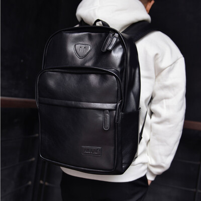 

Ai Biao Shoulder Bag Men Backpack Leisure Fashion Student Bag Computer Bag Han Chao Bag