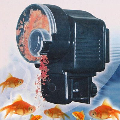 

Siaonvr Automatic Fish Food Feeder Auto Timer Tank Pet Digital Aquarium Tank Pond
