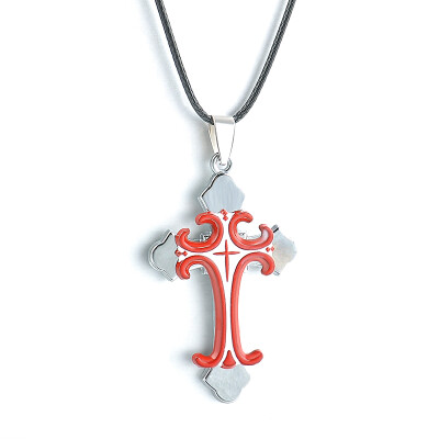 

Hot Fashion Cool Mens Cool Stainless Steel Layer Cross Pendant Necklace Accessories Jewelry Gift