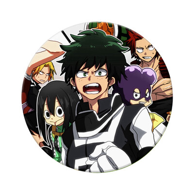 

My Hero Academia Animation Around Cartoon Badge Collectible Badge Brooch Bag Novelty Anime Cartoon Accessories Anime Fans Gift