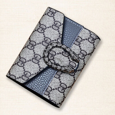 

Fashion New Three Fold Wallet Printing Envelope Wallet Multi-card Card Package
