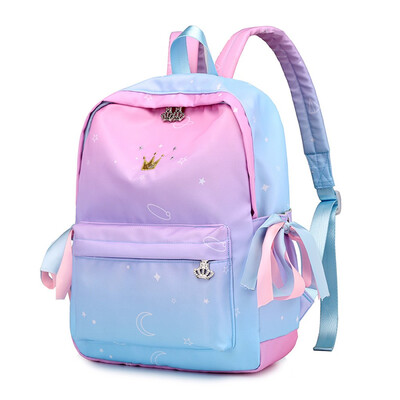 

Tailored Women Ladies Fashion Crystal Crown Travel School Shoulder Handbag Backpack Bags